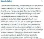 Buffalo Glider pooltafel 7ft kompleet met Spelmatrialen, Ophalen, Pooltafel, Stoffelen, Nieuw