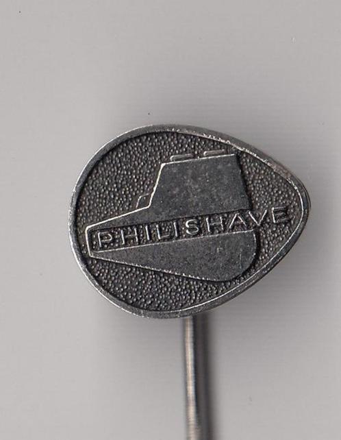 Philips Philishave speldje logo, Verzamelen, Speldjes, Pins en Buttons, Gebruikt, Speldje of Pin, Overige onderwerpen, Ophalen of Verzenden