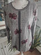 Bexleys Trui met Bloemen - Maat M, Kleding | Dames, Maat 38/40 (M), Ophalen of Verzenden, Zo goed als nieuw, Grijs