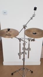 2x effect bekken op hengel, Ophalen of Verzenden, Gebruikt, Drums of Percussie