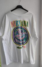 T-shirt nirvana, Kleding | Heren, T-shirts, Verzenden, Zo goed als nieuw, Maat 48/50 (M), Wit