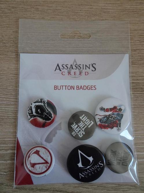 Assassin's Creed - Button Badges, Verzamelen, Overige Verzamelen, Nieuw, Ophalen of Verzenden