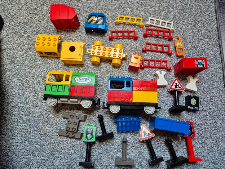 Duplo Trein Set - Losse Stenen, Kinderen en Baby's, Speelgoed | Duplo en Lego, Gebruikt, Duplo, Losse stenen, Ophalen of Verzenden