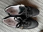 Aco Schoenen - Leer - Maat 38 & 39, Kleding | Dames, Schoenen, Ophalen of Verzenden, Zo goed als nieuw, Zwart, Sneakers of Gympen