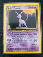 Espeon First Edition Pokémon Kaart 20/75, Ophalen of Verzenden, Gebruikt, Losse kaart, Foil