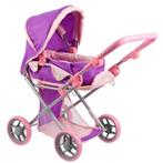 Poppenwagen Paars H68 x B34 x L66 cm, Ophalen of Verzenden, Nieuw, Babypop