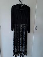 ZGAN K-design zwarte lange jurk maat s, K-design, Zwart, Ophalen of Verzenden, Zo goed als nieuw
