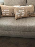 2 gezellige kussens voor de kerst, Ophalen of Verzenden, Zo goed als nieuw, Rechthoekig