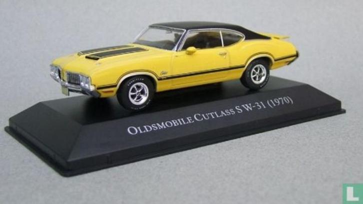 29392: Oldsmobile Cutlass S W-31 - 1970 - Atlas 1:43, Hobby en Vrije tijd, Modelauto's | 1:43, Nieuw, Auto, Overige merken, Ophalen of Verzenden