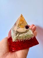 Rode piramide orgonite, Ophalen of Verzenden