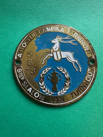 Mooi Autoclub Campina Turnhout badge. Voor Uw Oldtimer.  beschikbaar voor biedingen