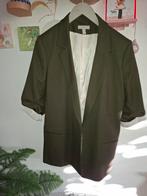 H&M blazer groen valt als medium, Kleding | Dames, Ophalen of Verzenden, Maat 38/40 (M), Groen