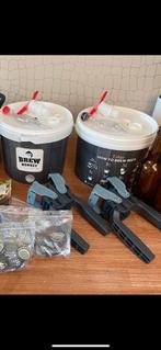 2x Brew Monkey Bierbrouw Emmer Set, Ophalen of Verzenden, Gebruikt