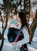 Luluna dragonfly irisio Eclipse draagdoek, Ophalen of Verzenden, Zo goed als nieuw, Draagdoek, Overige merken