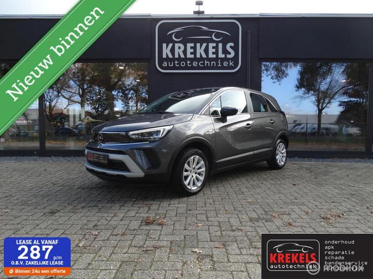 Opel Crossland 1.2 Turbo Elegance| Automaat | Trekhaak, Auto's, Opel, Bedrijf, Te koop, Crossland X, ABS, Achteruitrijcamera, Airbags