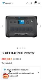 Bluetti AC300 Nieuw in doos €400 vaste prijs, Ophalen, Nieuw