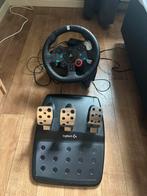 Logitec G29 stuur en pedalen, Spelcomputers en Games, Spelcomputers | Sony PlayStation Consoles | Accessoires, Ophalen, Zo goed als nieuw