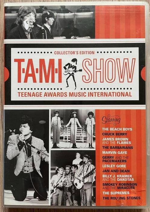 DVD T.A.M.I. Show James Brown Rolling Stones, Cd's en Dvd's, Dvd's | Muziek en Concerten, Zo goed als nieuw, Alle leeftijden, Ophalen of Verzenden