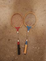 Vintage Badminton Rackets - Set van 2, Ophalen of Verzenden, Gebruikt, Racket(s)
