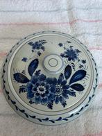 Delfts Blauw Schaal met Deksel, Ophalen of Verzenden