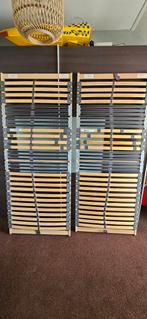 Twee Lattenbodems 80x200, Huis en Inrichting, Slaapkamer | Matrassen en Bedbodems, Ophalen, Zo goed als nieuw, Eenpersoons, 80 cm