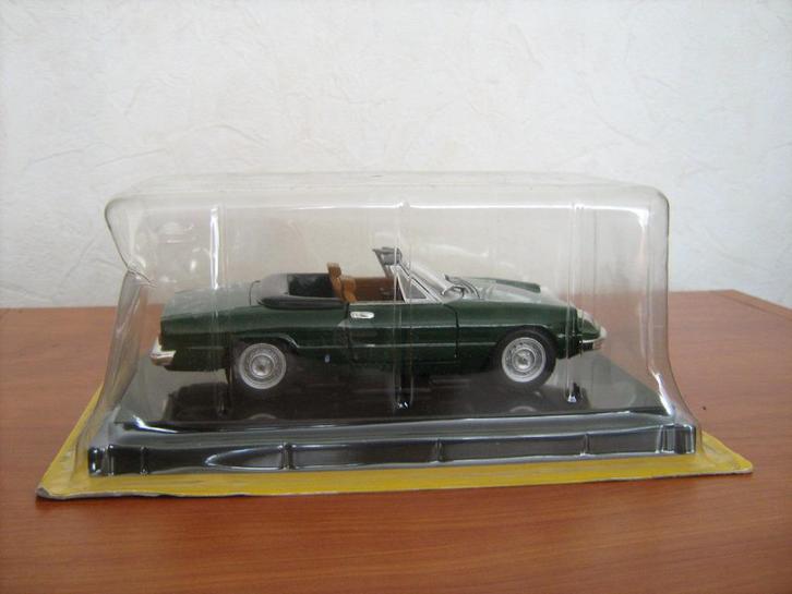 Alfa Romeo2000 SpiderVeloce (1971)Groen, Fabbri Editori,1:24, Hobby en Vrije tijd, Modelauto's | 1:24, Nieuw, Auto, Overige merken