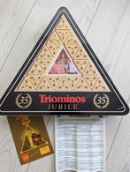 Triominos gelimiteerde Jubileum uitgave in mooi blik, Hobby en Vrije tijd, Gezelschapsspellen | Overige, Ophalen of Verzenden