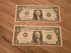2x US Dollar Biljetten - 1988 & 1993, Postzegels en Munten, Ophalen of Verzenden, Los biljet