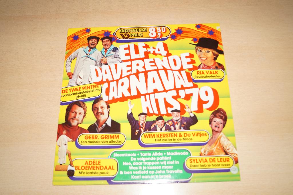 LP Elf + 4 Daverende Carnavalhits '79 - krasvrij 1672, Cd's en Dvd's, Vinyl | Pop, Ophalen, 1960 tot 1980, Zo goed als nieuw, 12 inch