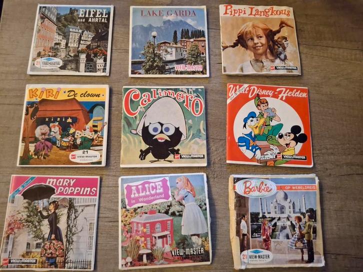 Viewmaster schijfjes jaren 50 en 60, Verzamelen, Speelgoed, Gebruikt, Ophalen of Verzenden