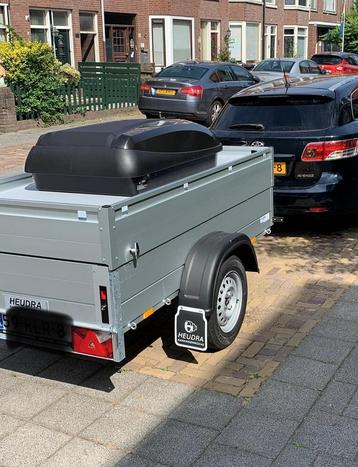 Ansems aanhanger met dakkoffer, compleet met bardani tent beschikbaar voor biedingen