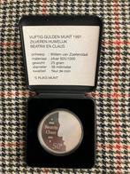 Munt zilver 50 gulden 1991 huwelijk Beatrix en Claus, Ophalen of Verzenden, Koningin Beatrix, 50 gulden, Zilver