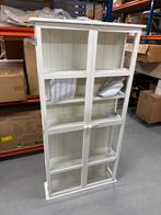 Bloomingville Houten Kast met Glas, Ophalen, Gebruikt, 100 tot 150 cm, 50 tot 100 cm