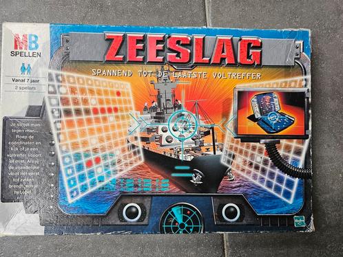 Bordspel Zeeslag MB spellen, Hobby en Vrije tijd, Gezelschapsspellen | Bordspellen, Zo goed als nieuw, Een of twee spelers, Ophalen of Verzenden