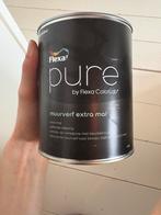 Flexa Pure mat verf 1 L Real Plum, Doe-het-zelf en Verbouw, Minder dan 5 liter, Ophalen, Nieuw, Verf