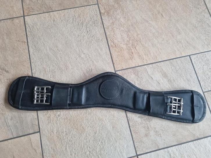 Ideal Afinity Dressuur Singel 50cm met elastiek, Dieren en Toebehoren, Paarden en Pony's | Hoofdstellen en Tuigage, Zo goed als nieuw