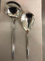 Opdien lepel soep Gero Perle Royale, verzilverd 100 nieuw, Antiek en Kunst, Ophalen of Verzenden