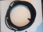 Coaxkabel, zwart, ca. 6,5 meter., Ophalen of Verzenden, Zo goed als nieuw, Coaxiale kabel