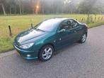 Peugeot 206 1.6 16V CC Roland Garros 2002 Groen, Voorwielaandrijving, 4 cilinders, Cabriolet, 4 stoelen