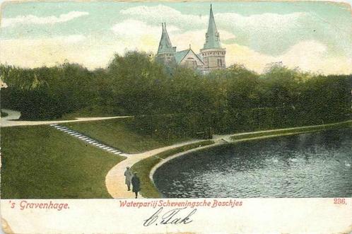 (377-630-017) Den Haag Scheveningsche Boschjes, Verzamelen, Ansichtkaarten | Nederland, Zuid-Holland, Verzenden