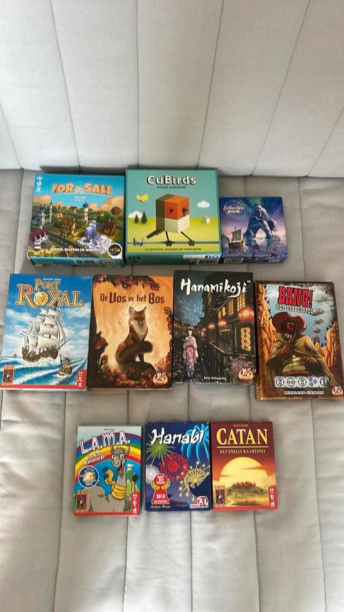 Kaart & dobbel spellen te koop. Los of met elkaar., Hobby en Vrije tijd, Gezelschapsspellen | Kaartspellen, Zo goed als nieuw