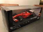 Ferrari F2001 1:18 Rubens Barrichello Hotwheels schaalmodel, Ophalen of Verzenden, Zo goed als nieuw, Auto, Hot Wheels