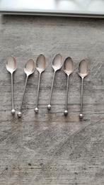 Zilver lepeltje 6 stuks, Huis en Inrichting, Keuken | Bestek, Ophalen of Verzenden, Gebruikt, Zilver, Los bestek