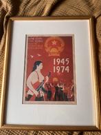 Vintage propaganda poster Vietnam, Antiek en Kunst, Kunst | Litho's en Zeefdrukken, Ophalen of Verzenden