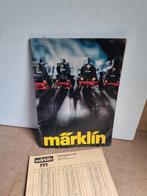 Marklin Catalogus 1977 + Prijslijst 1978 treinen vintage, Boeken, Ophalen of Verzenden, Gelezen, Marklin, Catalogus