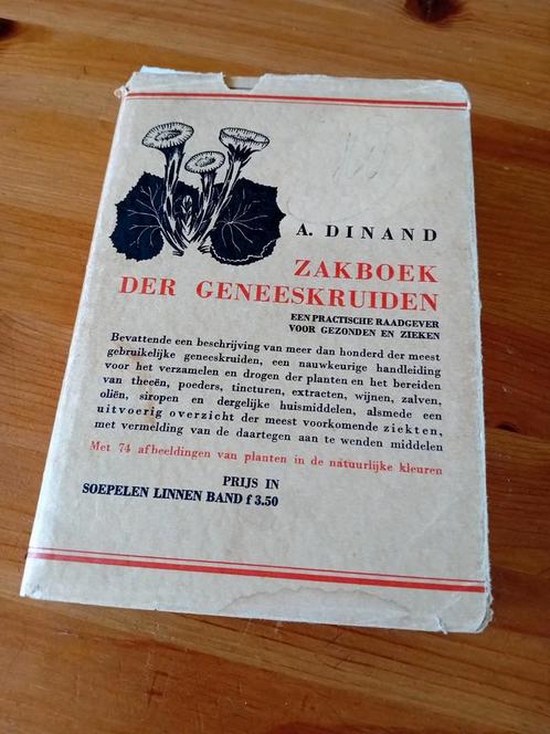 Zakboek der geneeskruiden - A. Dinand, Boeken, Natuur, Gelezen, Ophalen of Verzenden
