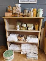 Brocante vakkenkast originele verf, Ophalen