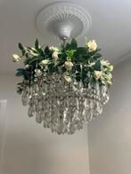 Prachtige kristallen kroonluchter, Huis en Inrichting, Lampen | Plafondlampen, Ophalen of Verzenden, Zo goed als nieuw