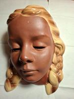 Keramiek wandmasker vintage made germany, Ophalen of Verzenden