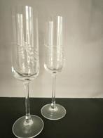 Vintage set van 6x champagne glazen Cristal d'Arques *nieuw*, Ophalen
